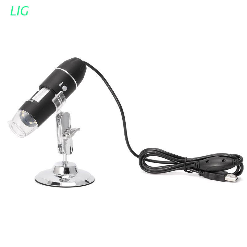 LIG 1600X Microscopio Digital USB Portátil Electrónico Cámara