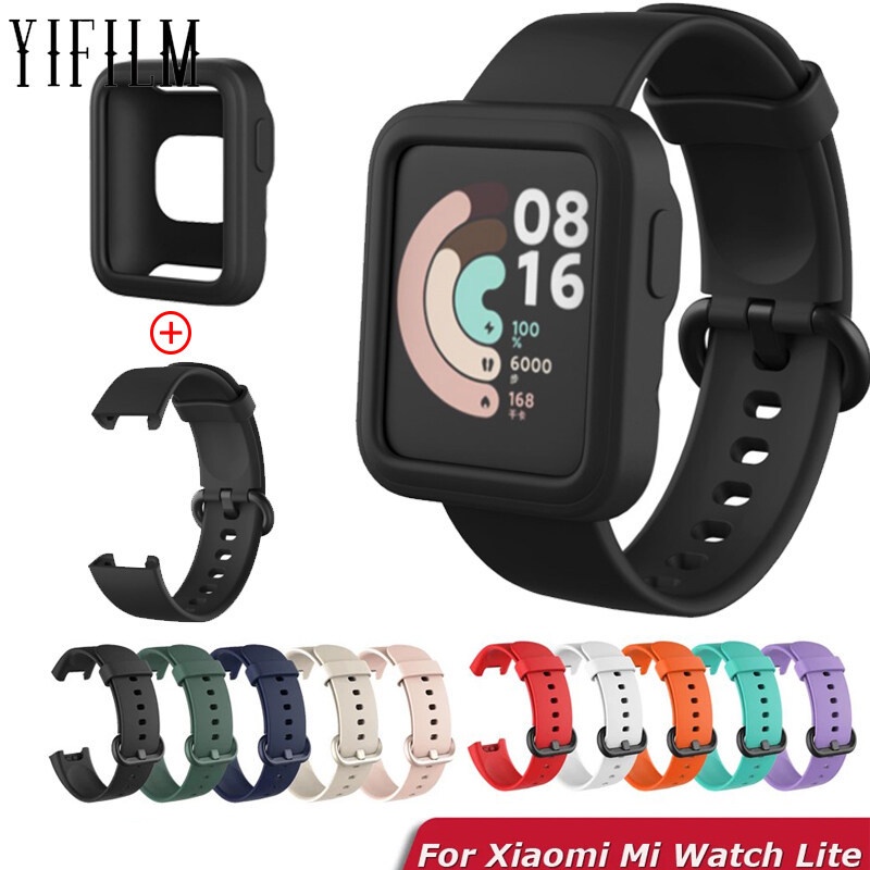 Funda De Silicona Para Reloj Xiaomi Mi Watch Lite Versión Global Correas De Redmi  2/2Lite Correa De Repuesto De La Pulsera Cubierta