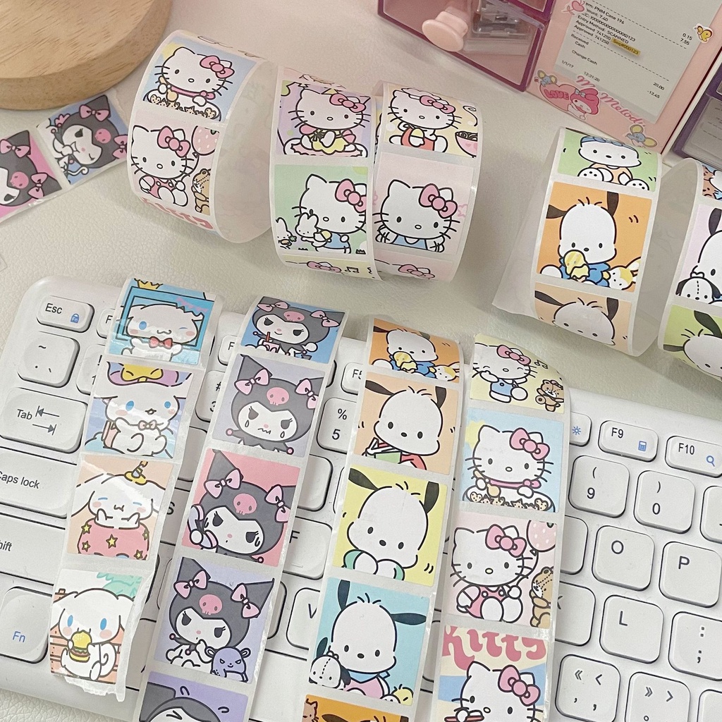 Pegatinas De Sellado De Cinta Sanrio , Manual Creativo , Decoración ...