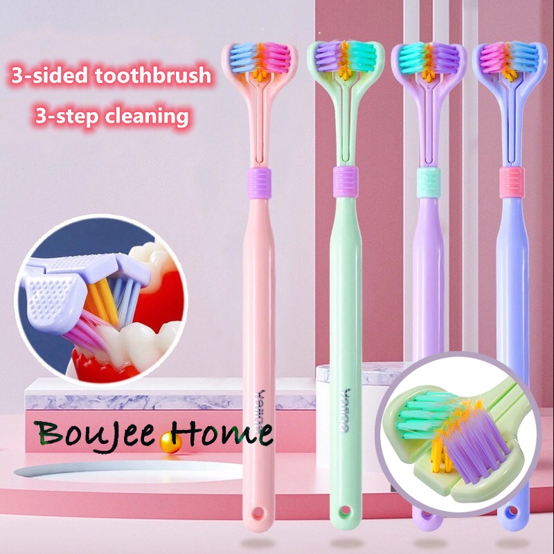 Set de cepillo de dientes de viaje rosa