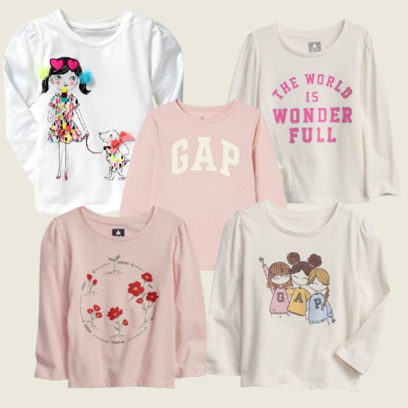 Camisetas best sale gap niños