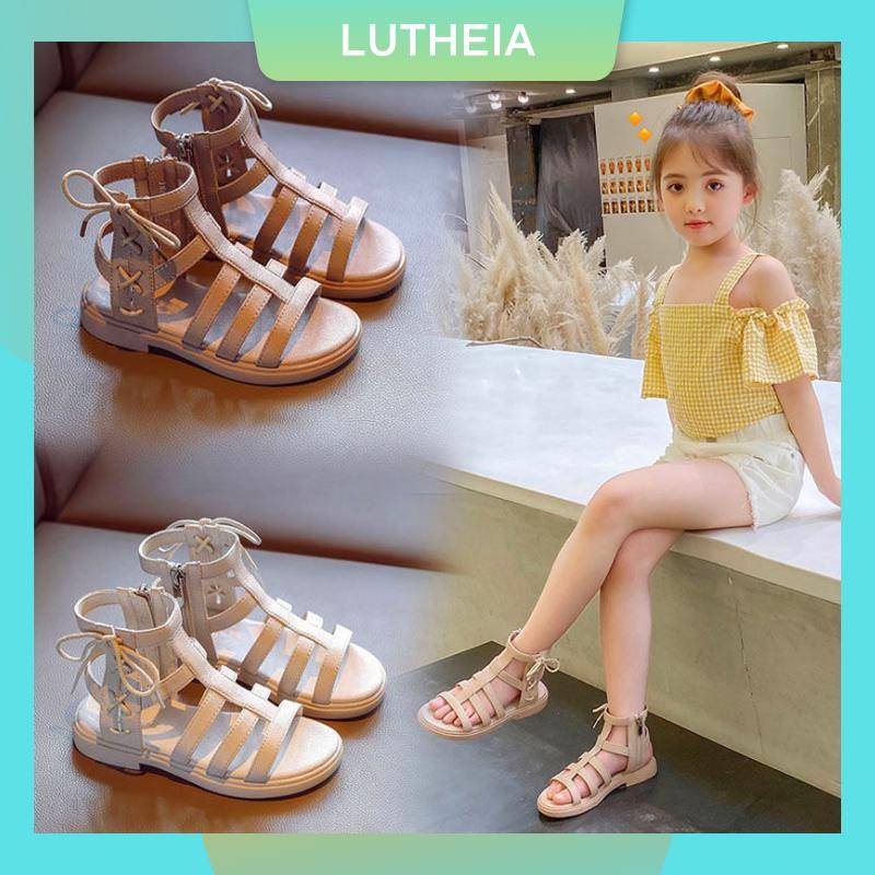 Comprar Sandalias para niñas Zapatos de princesa huecos para