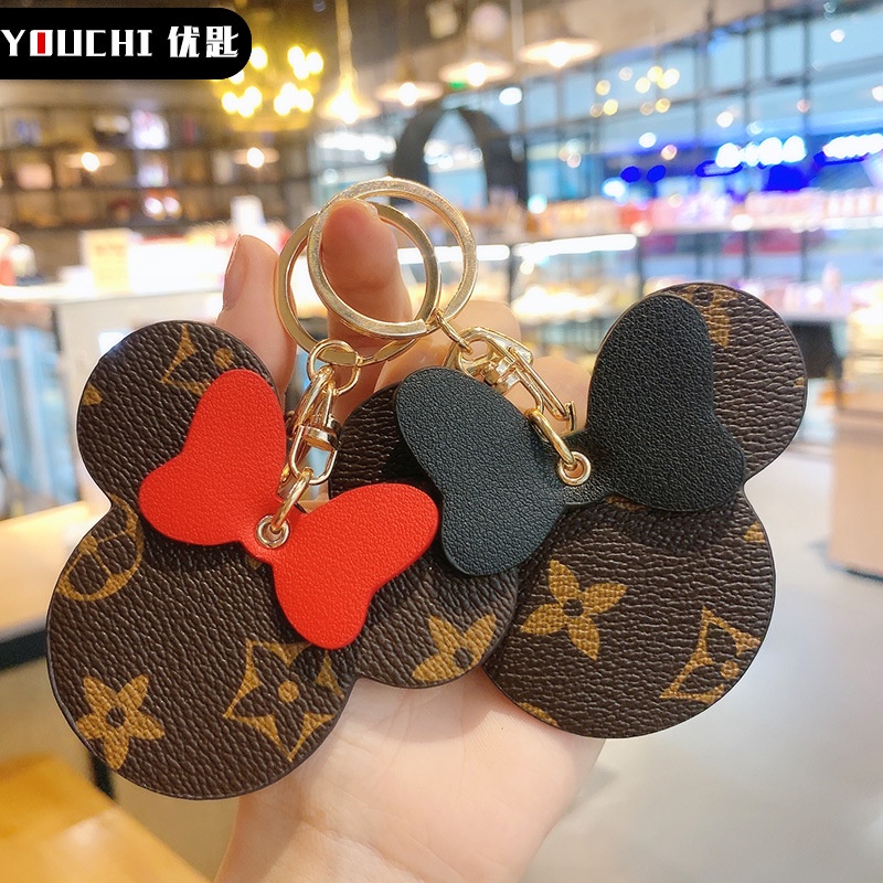 LV Llavero Lindo Mickey Minnie Mouse