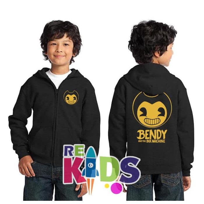 Bendy and the Ink Machine sudadera con capucha cremallera sueter chaqueta Shopee Colombia