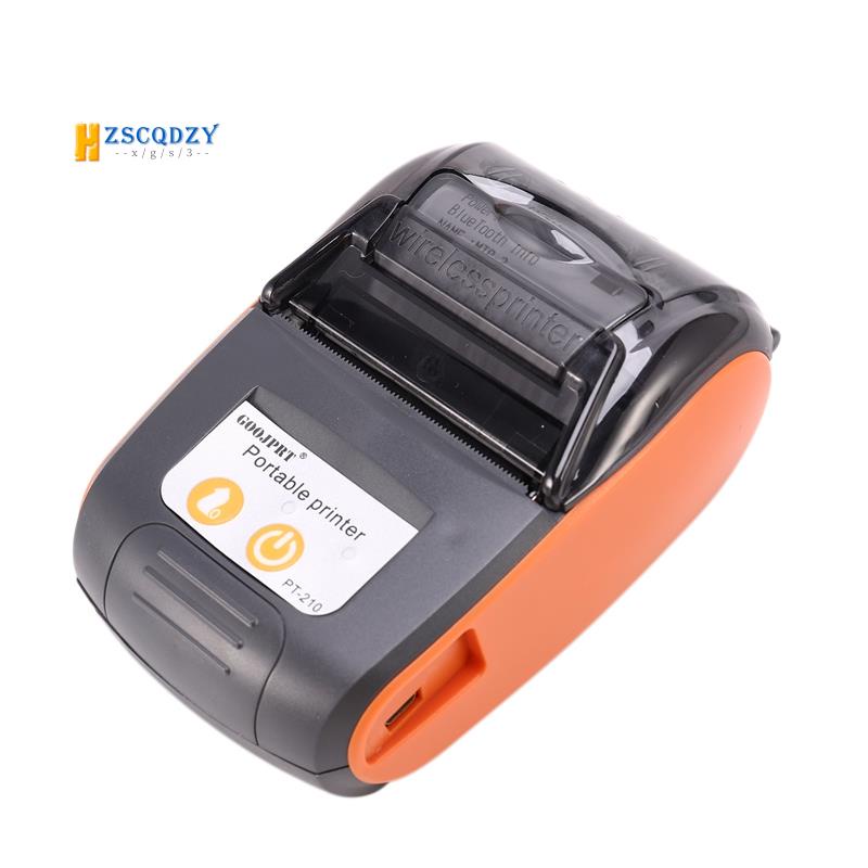 Goojprt Pt210 58mm Bluetooth Impresora Térmica Portátil Inalámbrico Máquina De Recibo Para 4678