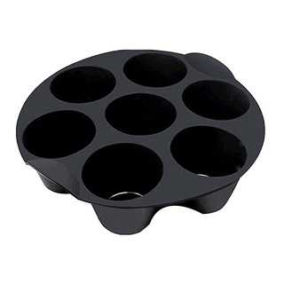 16cm/18cm/21cm Silicona Freidora De Aire Moldes Para Hornear 7 Cavidades  Cupcake Pastel Muffin Tazas Molde Tortas Cocina Gad