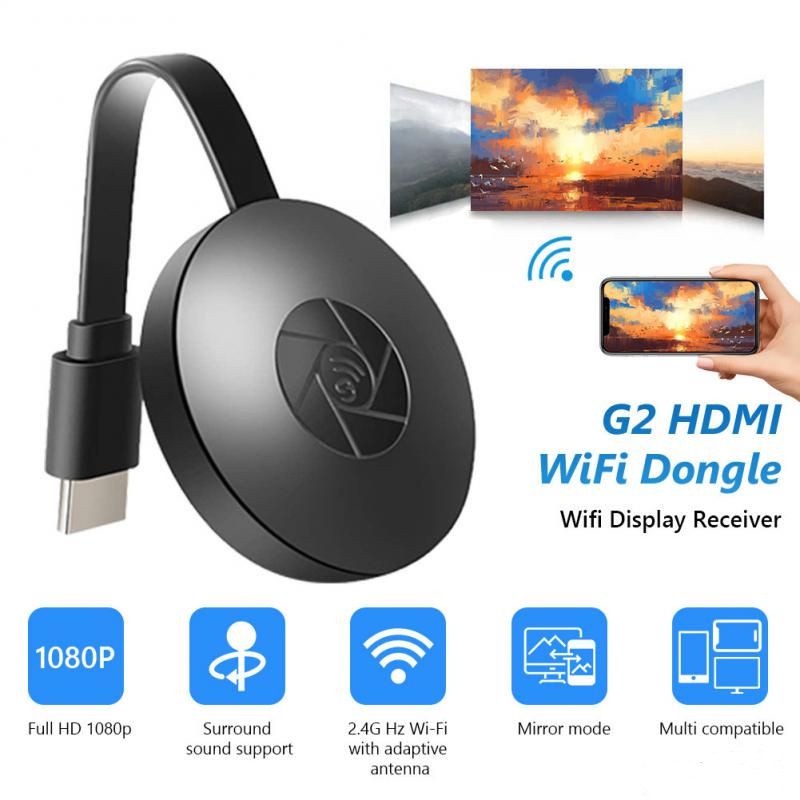 TV Stick G12 para Chromecast, reproductor multimedia 4K HD, HDMI, 5G/2,4G,  WiFi, Dongle, pantalla de espejo, 1080P, HD, para Google Home