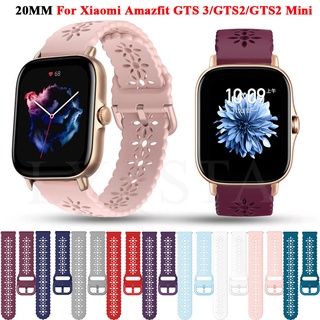 Correa de silicona para reloj inteligente, pulsera deportiva para Huami Amazfit  GTS 2/Mini, Xiaomi Amazfit