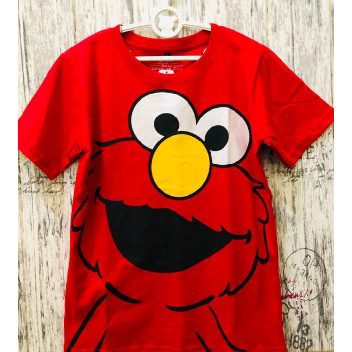 Camiseta camiseta ninos importacion ELMO camiseta UNISEX ajuste a la talla 7 10 anos Shopee Colombia