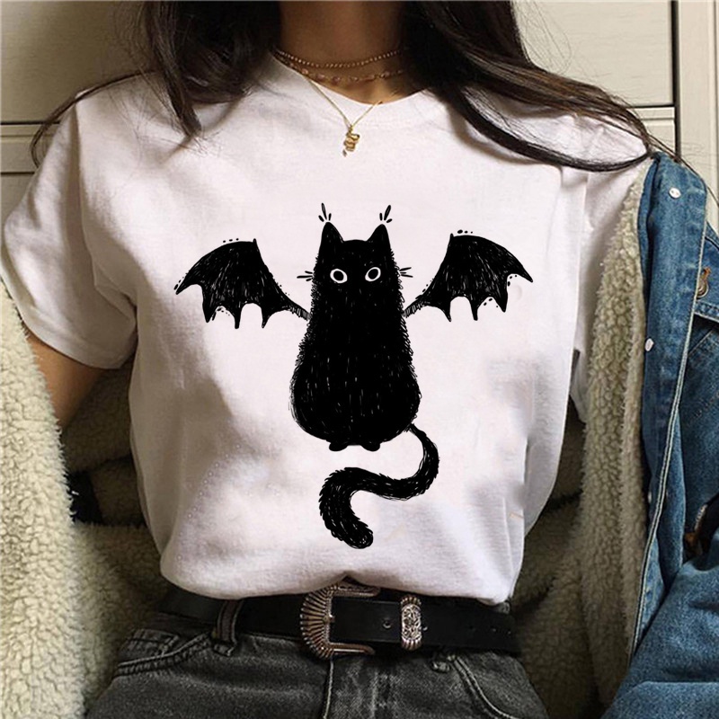Emo t-shirt  Camisetas de halloween, Orejas de gato y cola
