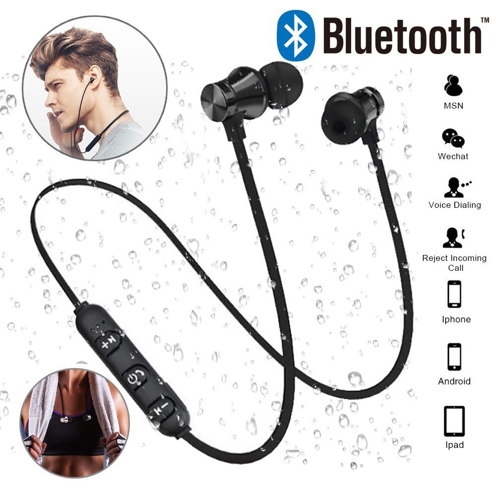 Fone Ouvido Bluetooth Sem Fio Magnetik Original XT11 A Prova D'água  Esportes | Auriculares Inalámbricos Impermeable Deportes