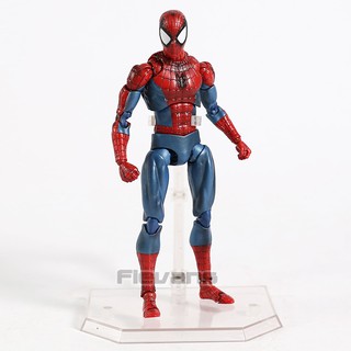 SHF-figura de acción de Spiderman para niños, modelo articulado de Spiderman,  versión lejos de casa