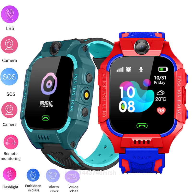 Excelente Reloj digital inteligente ideal para niños y niñas con un  compartimiento para tarjeta SIM Q19, Moda de Mujer