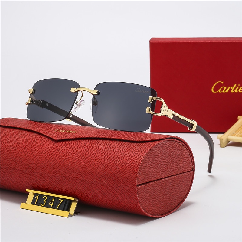 Gafas De Sol De Marca Cartier Para Hombres Y Mujeres Polarizadas