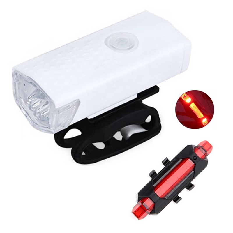 Luces LED Para Bicicleta PUKY LUMI | Faro Delantero Y Trasero | Visibilidad Lateral | Recargable USB | Homologado StVZO