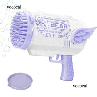 Bubble Gun Bazooka Maker 80 Agujeros Burbuja Eléctrica Bl