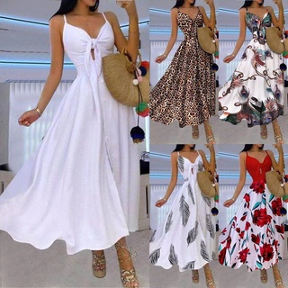 Ropa De Moda Para Mujer Vestidos Largo Elegantes Casuales Fiesta De Larga  New