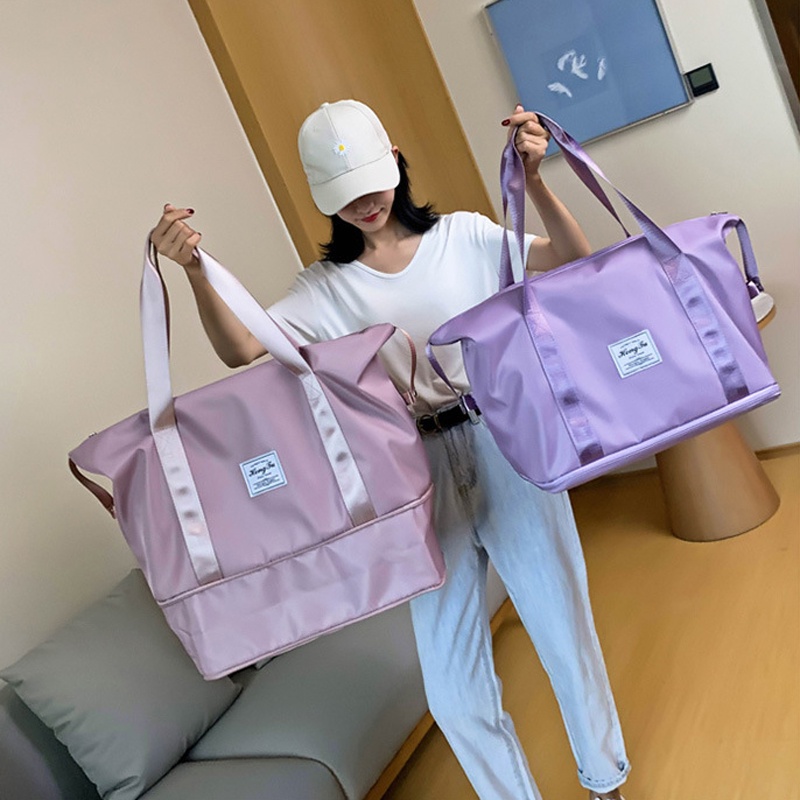 15 bolsas de viaje plegables para mujer, bolsas de fin de semana, bolsa de  equipaje ligera, bolsa de artículos personales, bolsa de gimnasio deportiva