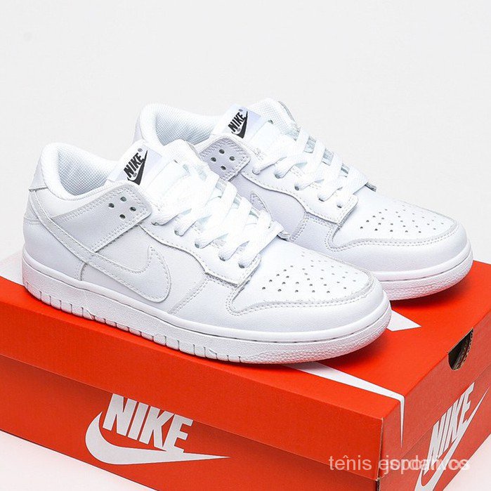 8.18 Original Sb Dunk Tenis Mujeres Blanco Cano EsColorregar On Para Hombres Y | Shopee Colombia