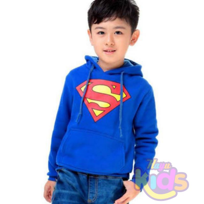 Chaqueta con capucha para ni os Superman LOGO UNISEX Sudaderas con capucha personalizadas Sudadera con capucha Free Image 777