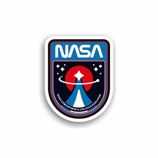 Logotipo clásico de la NASA' Pegatina
