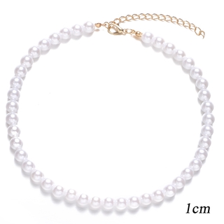 Retor Collar De Perlas Elegante Simple Collares Gargantilla Mujeres  Accesorios De Joyería De Moda