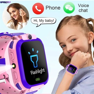 Niños Niños Niños Niñas Reloj inteligente Cámara Sim Sos Gps Llamada  Teléfono Relojes de juego Regalo