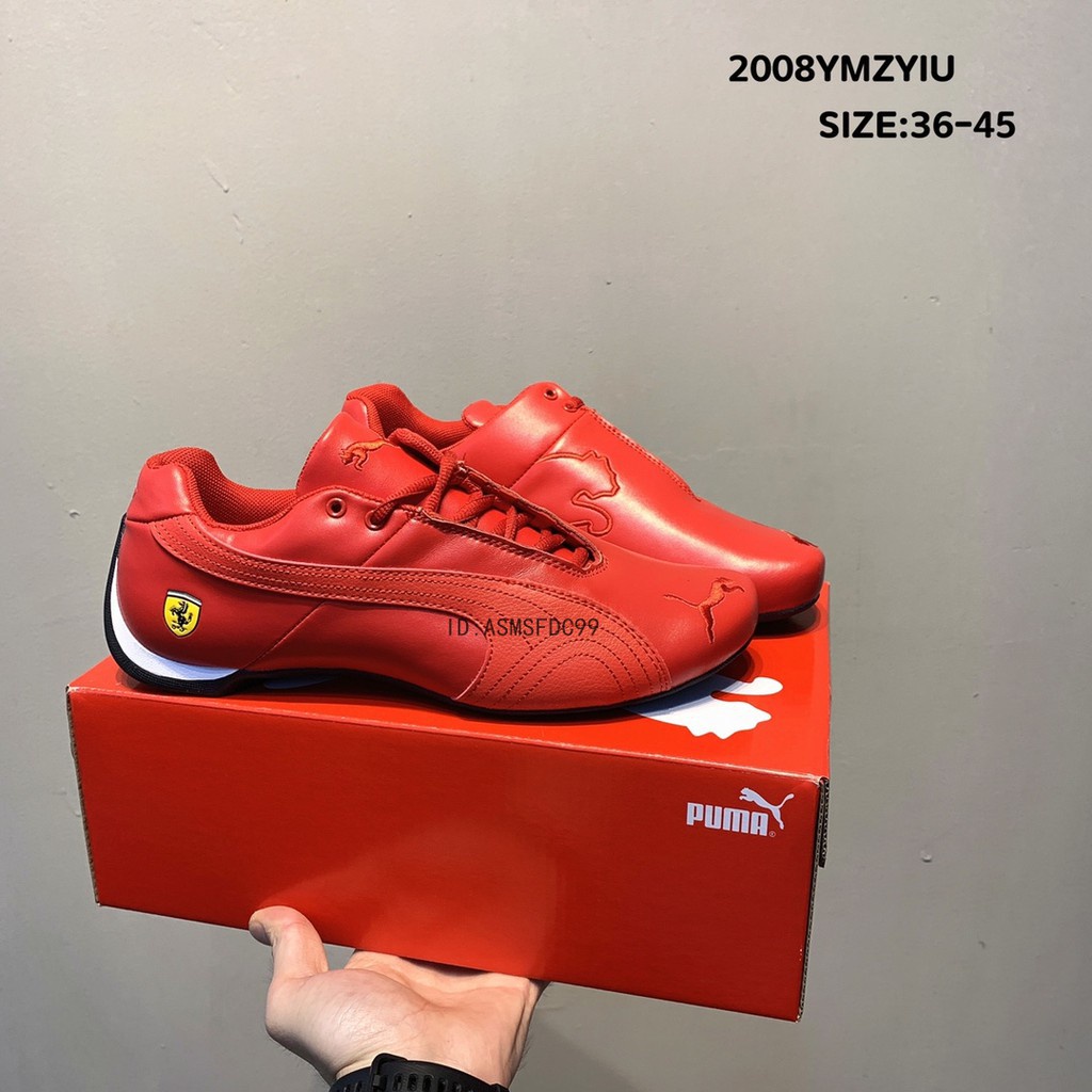 Tenis puma ferrari rojos para clearance mujer