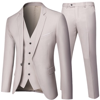 Conjunto pantalón y chaleco traje gris