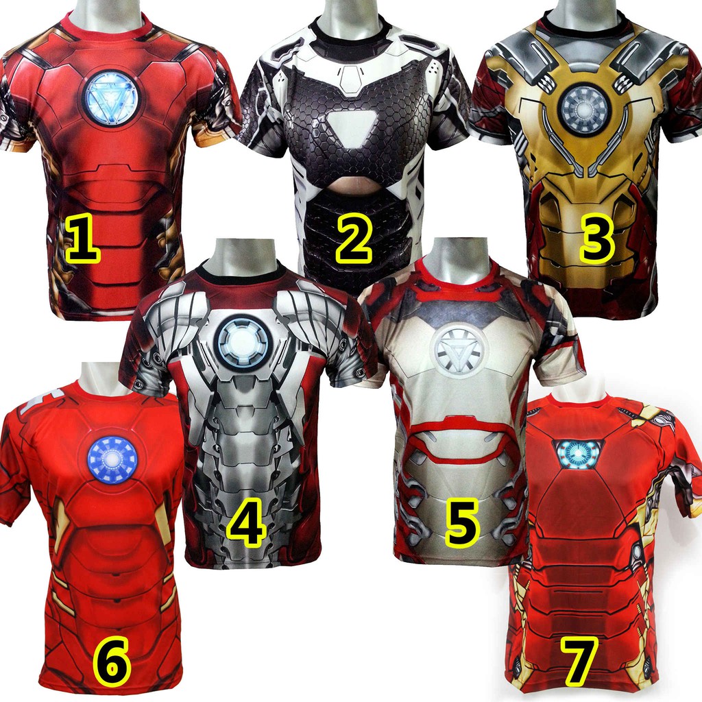 Camiseta iron man online niño