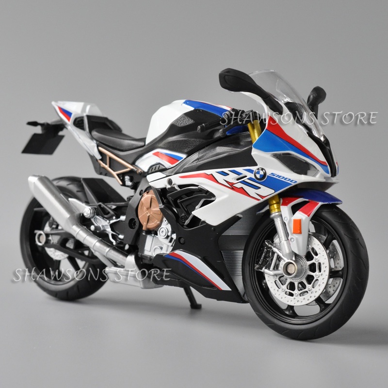 1 : 12 Escala Diecast Modelo De Motocicleta Juguetes BMW S1000RR ...