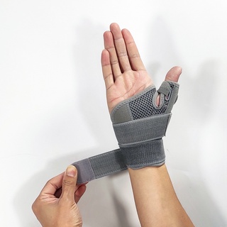 Férula para pulgar y muñequera, estabilizador de muñeca ajustable para el  pulgar, soporte de férula de espica transpirable para el dedo gatillo
