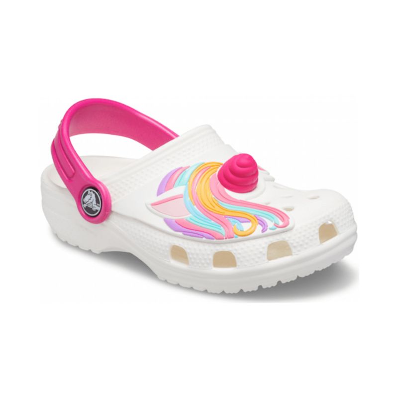 Liquidación Crocs cuerno de unicornio zueco sandalias LED y no LED  sandalias de goma para niños | Shopee Colombia