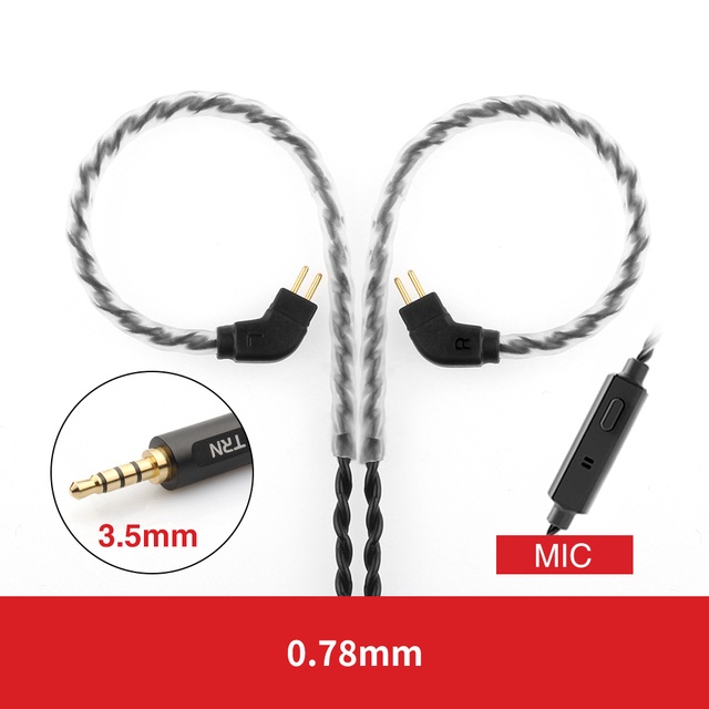 FAAEAL TRN A1/A1S Cable De Actualización De Auriculares HIFI Cables De ...