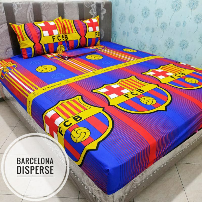 Juego de sábanas de cama 3D Barcelona 180X200-3D bolas más 2 fundas de  almohada