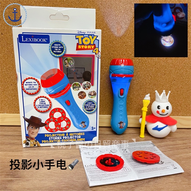 Proyector De Cuentos De Juguete Linterna Con Patrón De Dibujos Animados
