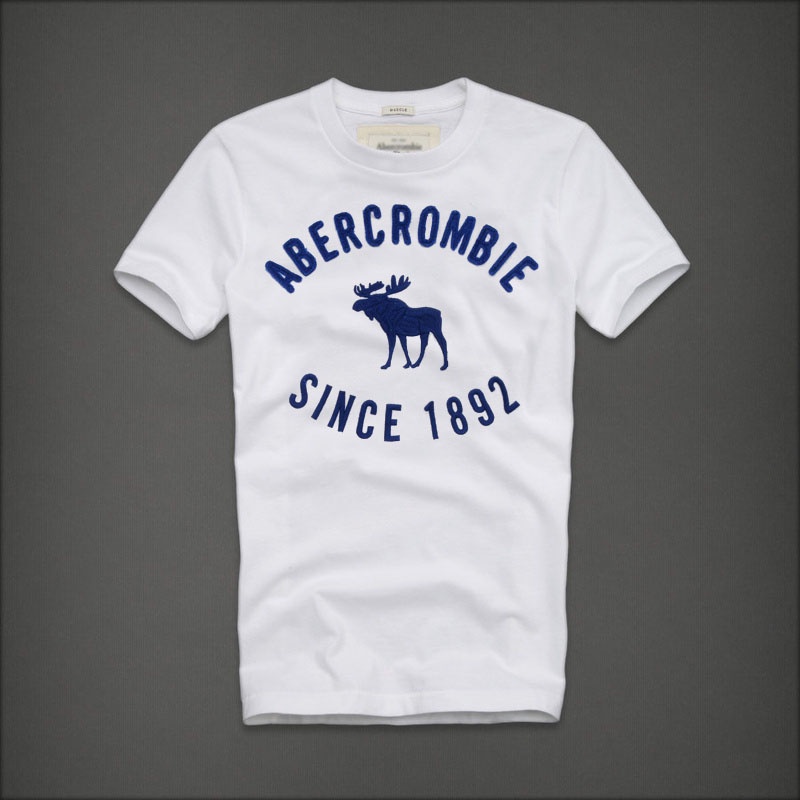 Abercrombie Fitch Af Camiseta Suelta De Manga Corta Para Hombre Shopee Colombia