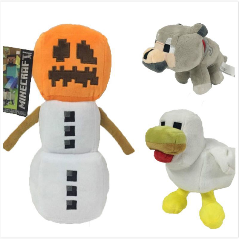 Peluche golem minecraft hot sale