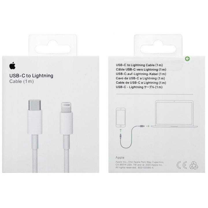 Cable USB tipo C a Lightning para iPhone