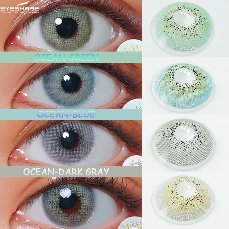 Lentes de Contacto EyeShare Gray (Gris) + Solución Starlens 120mL - Top  Lentes