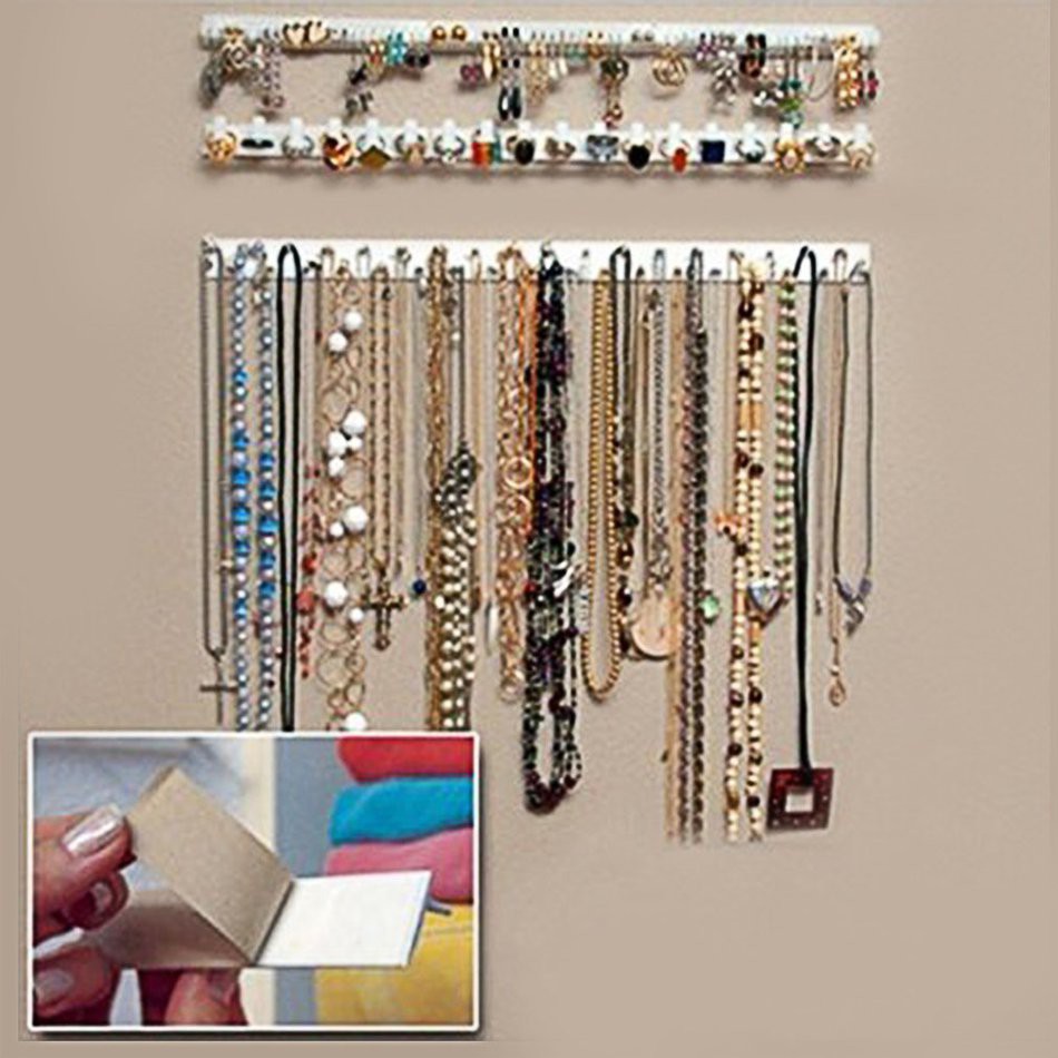 L 9 piezas de joyería para collar, collar, pulsera, organizador, soporte de  exhibición