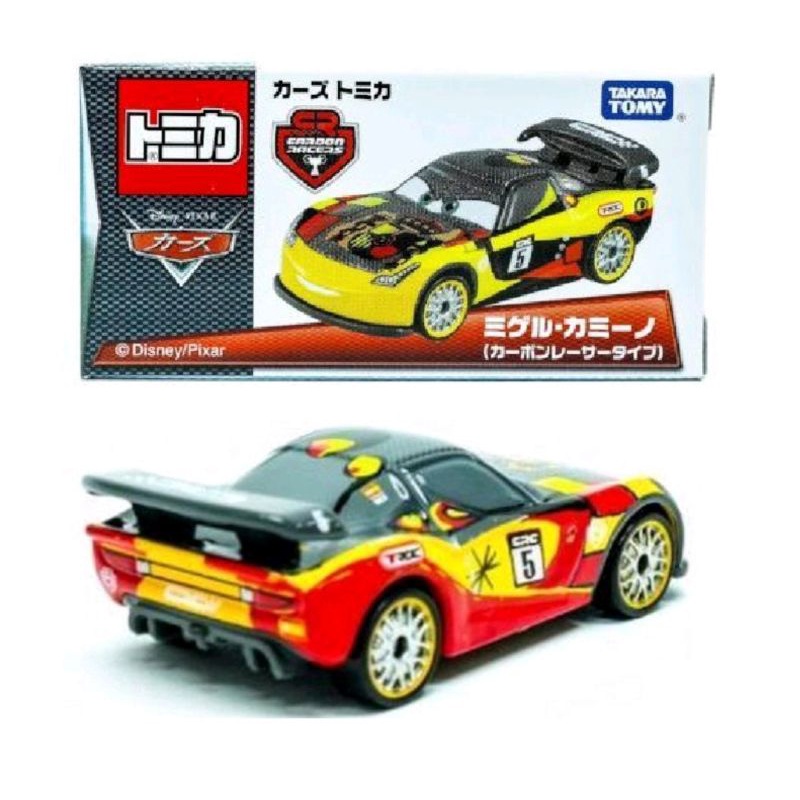 Tomica Disney Cars Miguel Camino Carbon Racers Takara Tomy Pixar ...