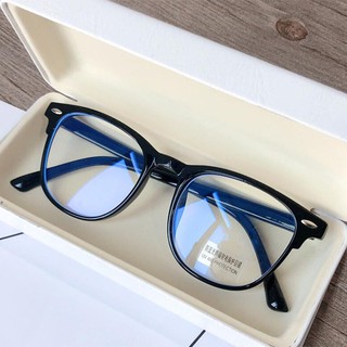 Gafas clásicas de bloqueo de luz azul para hombres y mujeres, gafas de  vidrio liso antiluz