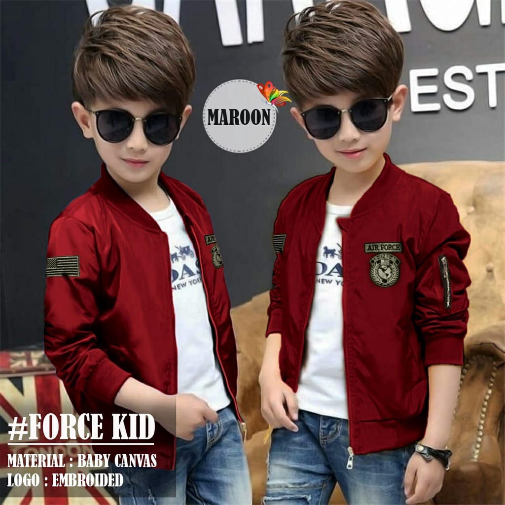 Chaquetas ni os 7 9 a os Orce 5 colores Chaqueta Bomber boy Elegante ropa de abrigo para ni os Ropa de ni os Cool Kids Tops