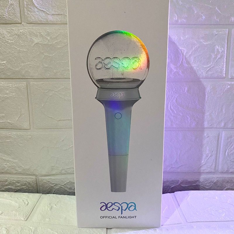 Ready Lighstick Aespa Oficial Fanlight Aespa Seed Led Sm Oficial Pc