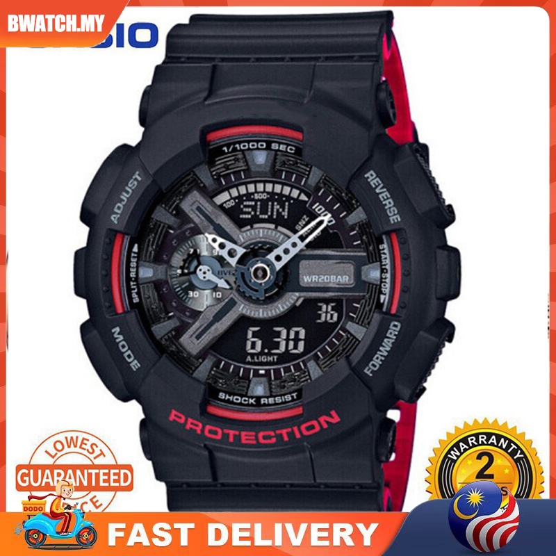 Relojes deportivos para hombre, relojes negros para hombre, cronógrafo,  reloj de pantalla grande, reloj electrónico negro para hombre, reloj  digital