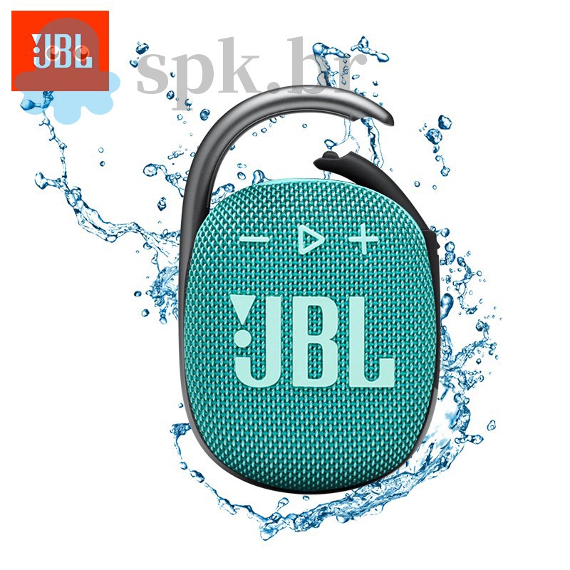  JBL Clip 4: Altavoz portátil con Bluetooth, batería  incorporada, característica impermeable y a prueba de polvo : Electrónica