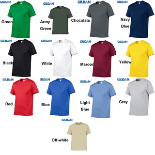 Camisetas best sale gildan colores