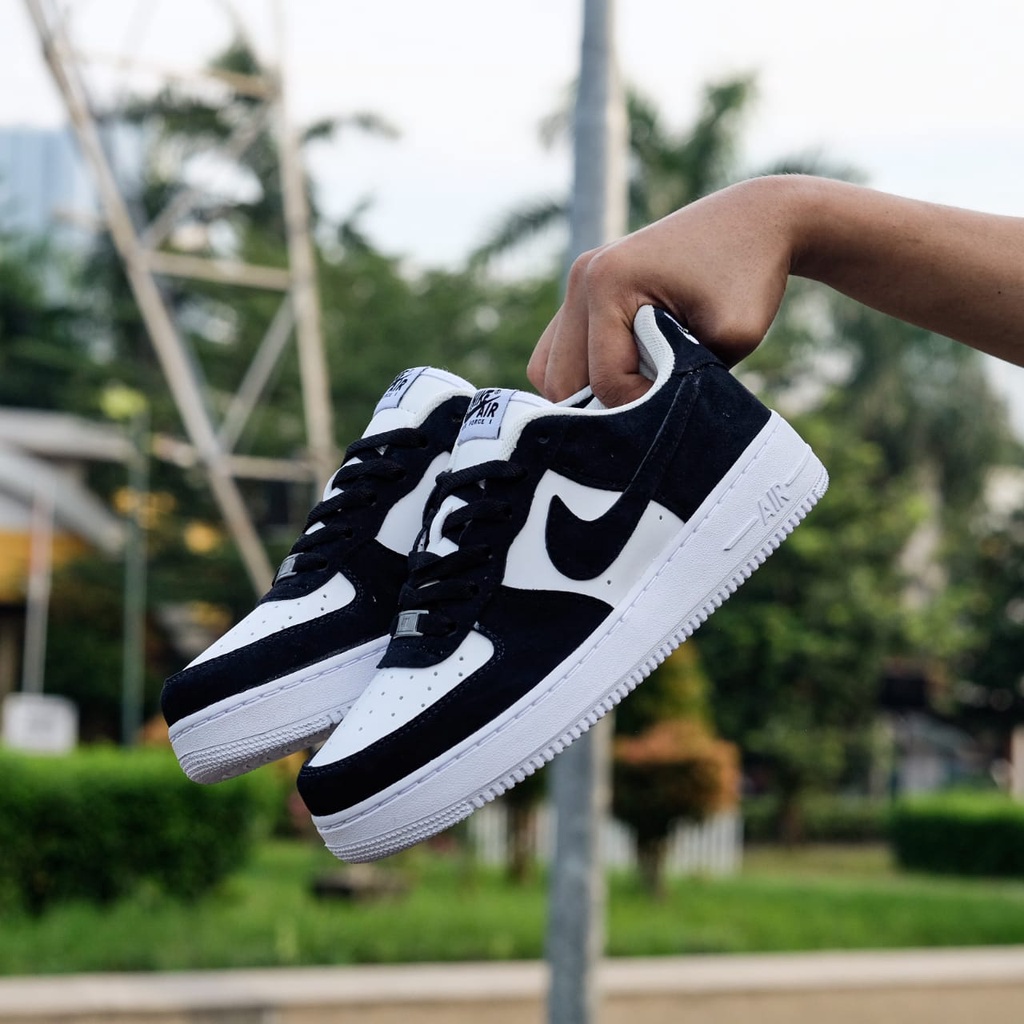 Air force one discount negro con blanco