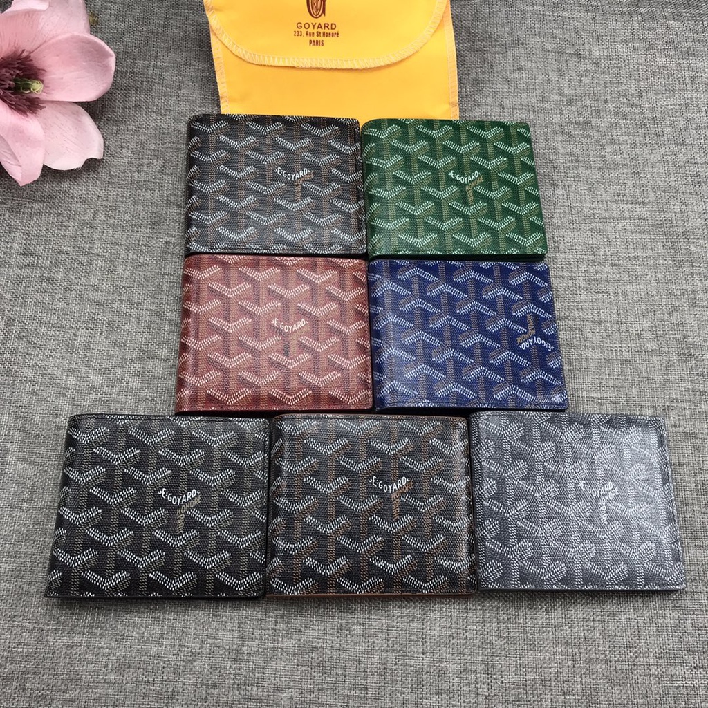 Las mejores ofertas en Goyard carteras de cuero para hombres con